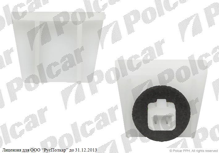 HONDA CIVIC (MA/MB1) LB 5-D (EU) 01.95 - 12.96 :Кронштейн бампера (левый=правый)- 71598-SL4-013