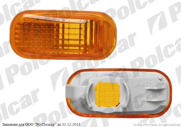 HONDA CIVIC 4-D (ES) SDN (JP) 02.01 - 12.03 :Указатель поворота боковой (жёлтый, левый=правый), TYC- 34301-S5A-0013