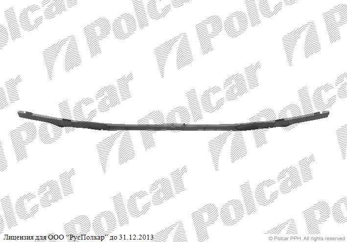 HONDA CRV (RD) 10.95 - 12.01 :Усилитель переднего бампера (верхняя часть)- 71141-S10-010ZZ