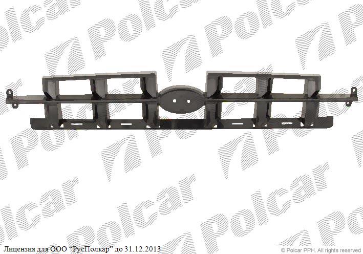 HYUNDAI ACCENT (LC) SDN/HB 01.01 - 12.03 :Решетка радиатора черная- 8656025010CA