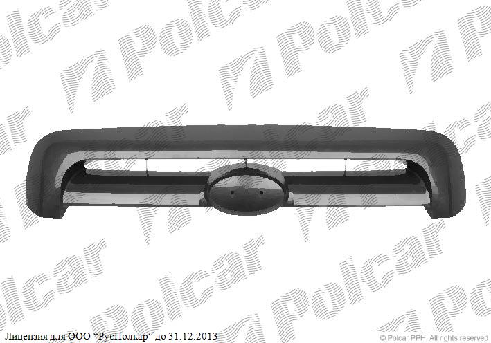 HYUNDAI SANTA FE (SM), 02.01-03.06 : Решетка радиатора, .04-- 86351-26700