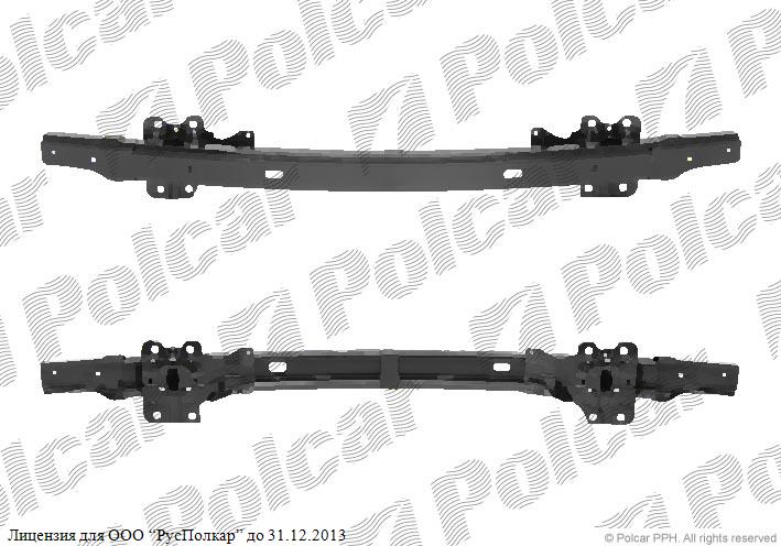 HYUNDAI H1, 02.08- : Усилитель бампера- 86530-4H000