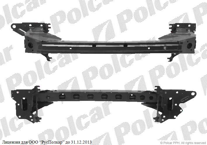 MAZDA 6 (GG/GY) 06.02 - 11.07 :Усилитель переднего бампера .05- Yih sheng- G31A-50-070B