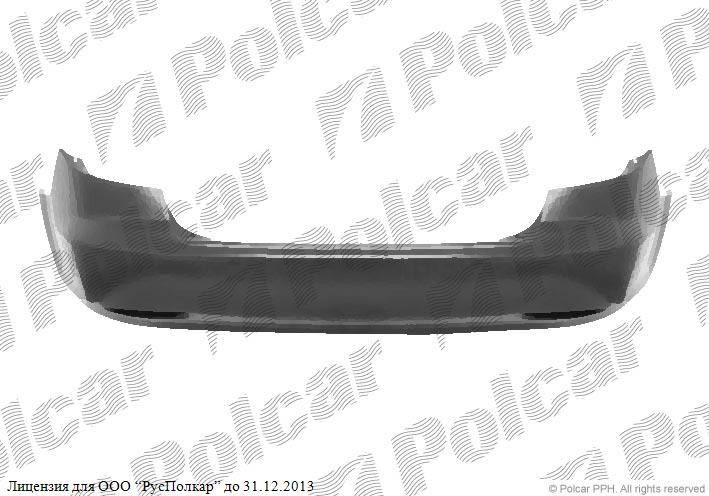 MAZDA 6 (GG/GY) 06.02 - 11.07 :Бампер задний (под покр., негрунт., SDN/LB)- GJ6A-50221<br />GR1B-51-150A