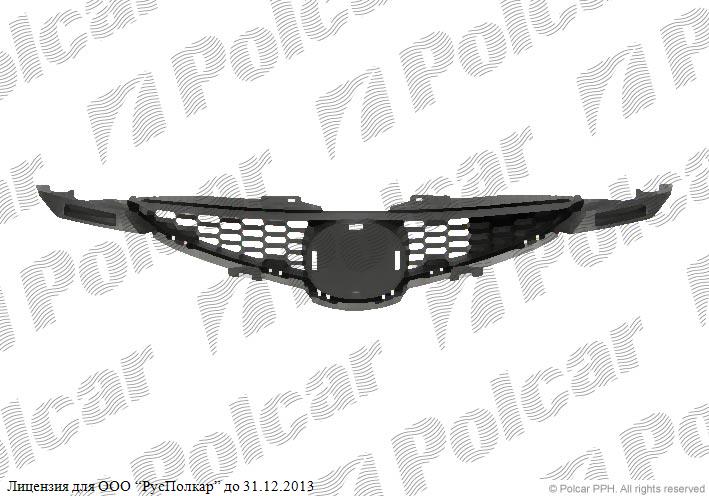 MAZDA 2 (DE), 11.07- 10.10 :Решетка радиатора - D651-50-710B