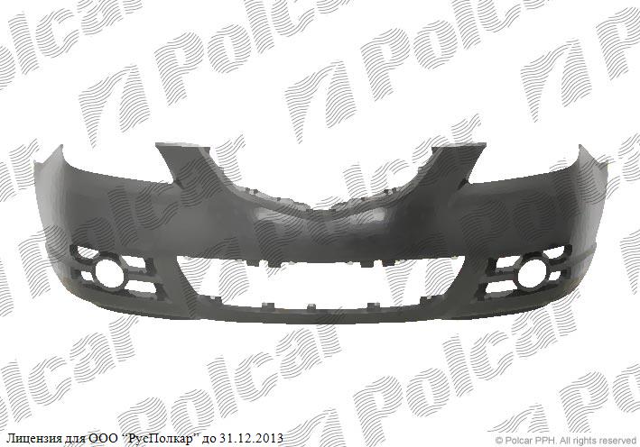MAZDA 3 (BK) 10.03 - 07.09 :Бампер передний (под покраску, негрунтов.)- BNYK5003XD