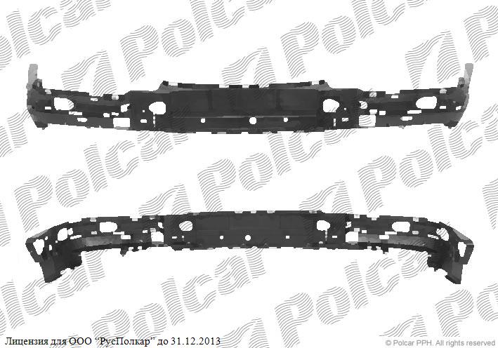 MERCEDES E-KLASSE (W210) 06.95 - 03.03 :Усилитель бампера- 2108800552