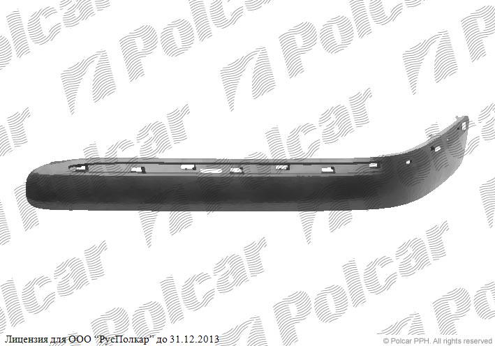 MERCEDES E-KLASSE (W210) 06.95 - 03.03 :Накладка бампера левая, 07.99-- 2108851521