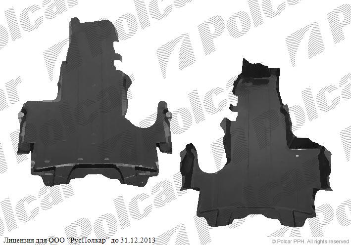 MERCEDES E-KLASSE (W210) 06.95 - 03.03 :Защита под коробку передач (Turbo Diesel)- 210-520-22-23