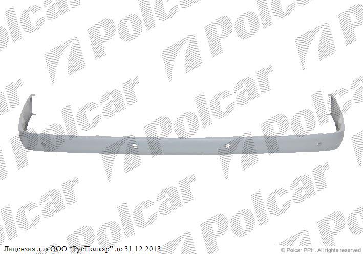 MERCEDES E-KLASSE (W210), 06.95-03.03 : Накладка бампера заднего (SDN, грунт., с отв. под датч. парковки), -06.99- 2108850721