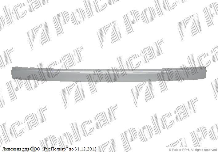 MERCEDES E-KLASSE (W210) 06.95 - 03.03 :Накладка бампера центральная (задняя, без парктроника, SDN)- 2108854321