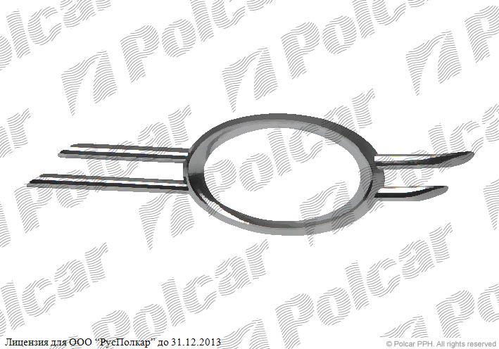 MERCEDES E-KLASSE (W211) SDN/комби 06.06- :Рамка фары противотуманной правая (внешняя, хром)- 2118851174