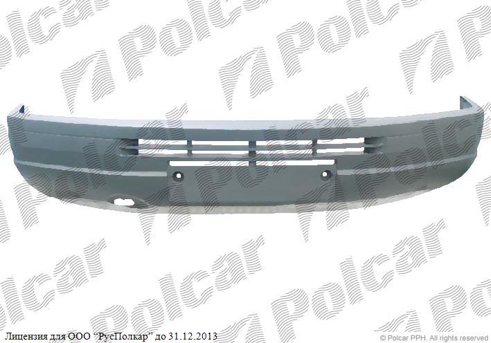 MERCEDES SPRINTER 208 - 414 01.95 - 03.00 :Бампер передний (серый, полипропилен)- 9018800270