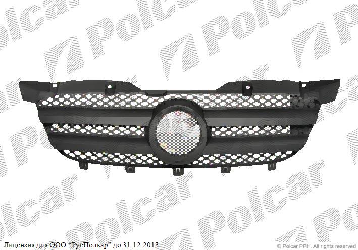 MERCEDES SPRINTER 209 - 524 07.06- :Решетка радиатора (чёрная)- 9068800385
