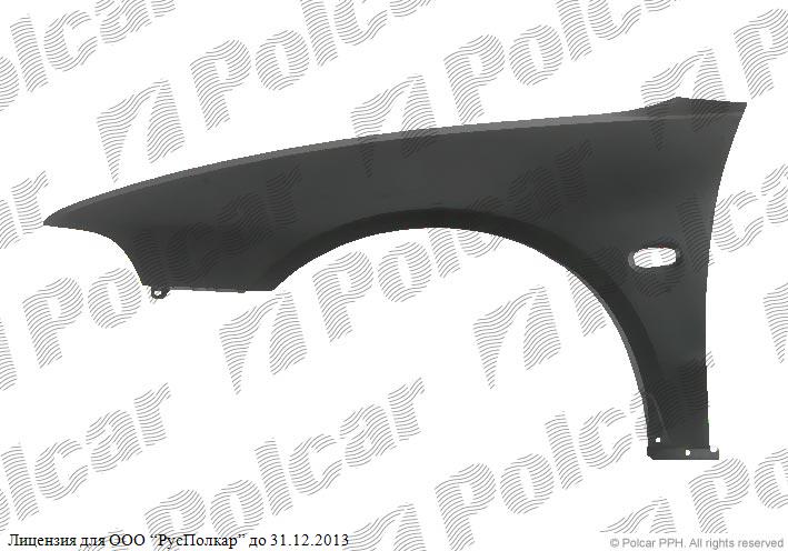 MITSUBISHI GALANT (EA0) 09.96 - 12.03 :Крыло переднее правое (с отв.под птф)-