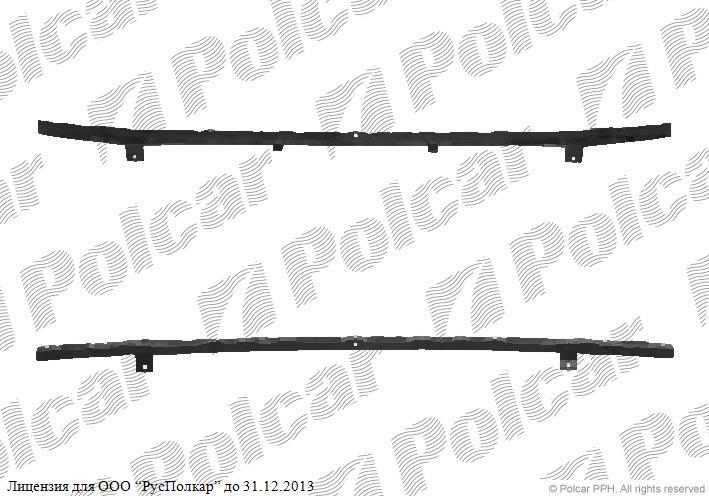MITSUBISHI LANCER SDN(CJO) 95 - 97/ комби 95 - 03 :Усилитель заднего бампера- MR184474