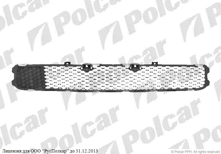 MITSUBISHI LANCER (CY0) 03.07- :Решетка в бампере центральная- 6400A827