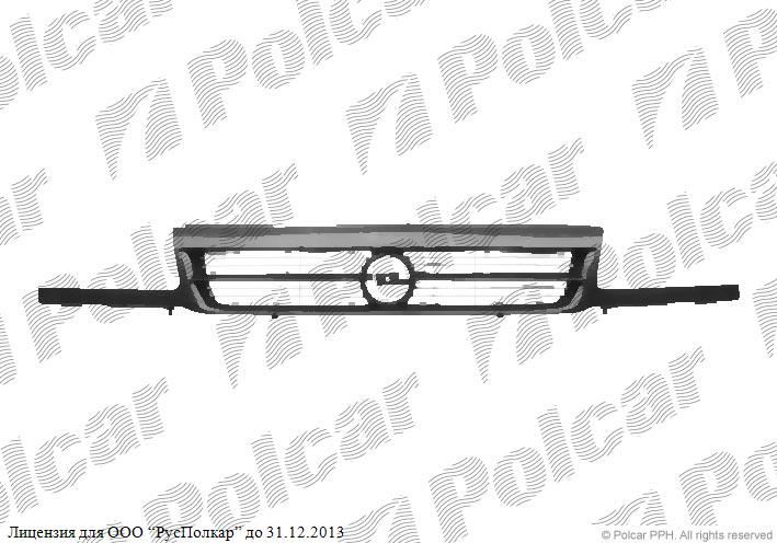 OPEL ASTRA F 09.91 - 12.97 :Решетка радиатора (под покраску), -09.94- 1320050
