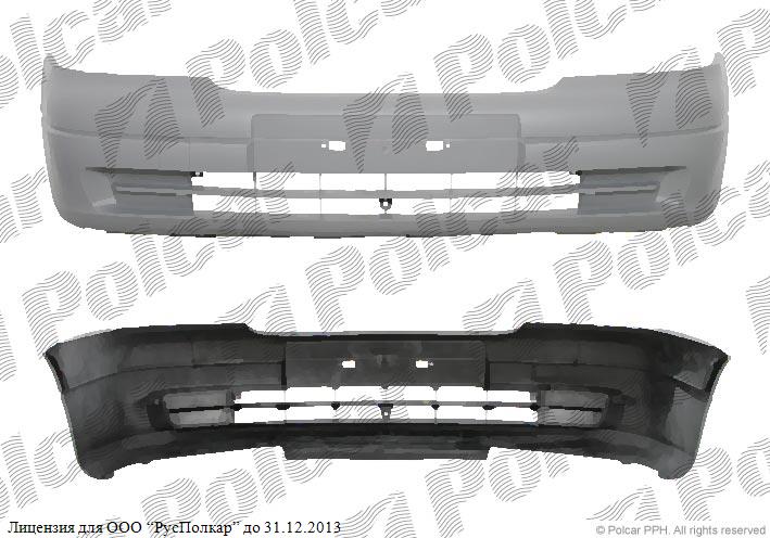 OPEL ASTRA G 01.98 - 08.09 :Бампер передний (бензин, без отв. под птф, грунт.)- 1400196