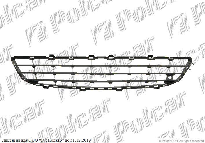 OPEL VECTRA C 09.05 - 09.08 :Решетка в бампере (оригинал)- 1400354