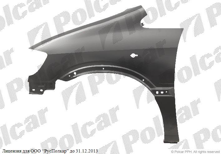 OPEL ZAFIRA 01.99 - 05.05 :Крыло переднее правое- 1102028