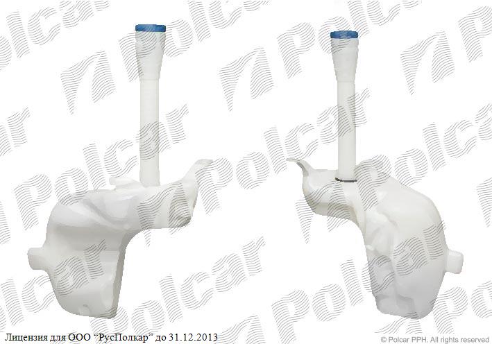 PEUGEOT 307 (3_), 03.01-09.05 бачок омывателя-