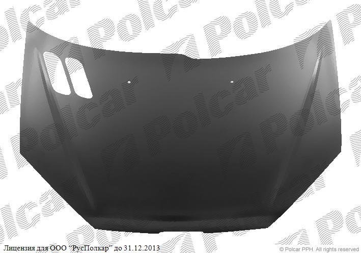 PEUGEOT 206 (2) 01.98 - 04.09 :Капот - 7901G7 <br /> 7901K1