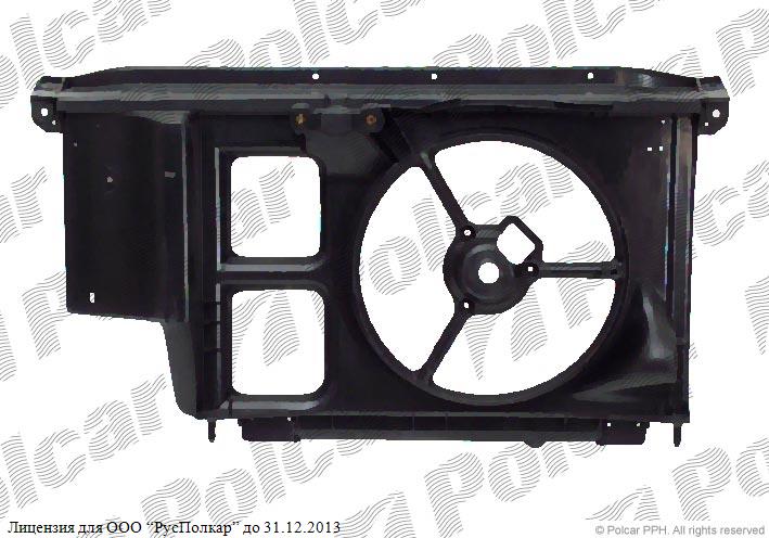 PEUGEOT 206 (2) 01.98 - 04.09 :Панель передняя (без конд.)- 7104G7