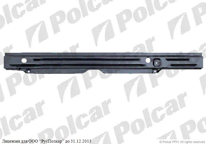 PEUGEOT 206 01.98-04.09 :Балка поперечная- 7106A2