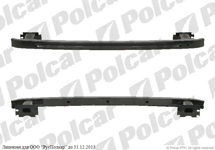 PEUGEOT 407 BERLINE/BREAK 05.04- :Усилитель бампера (нижний)- 7414.FP