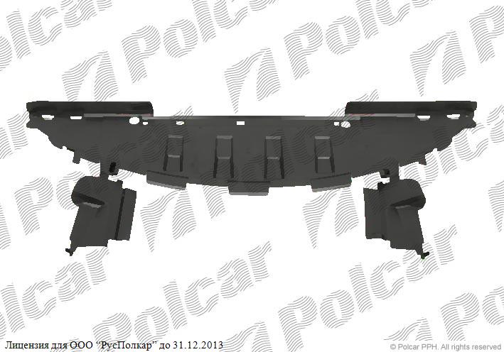 RENAULT MEGANE II (M) 01.06 - 10.08 :Защита бампера нижняя- 8200412907