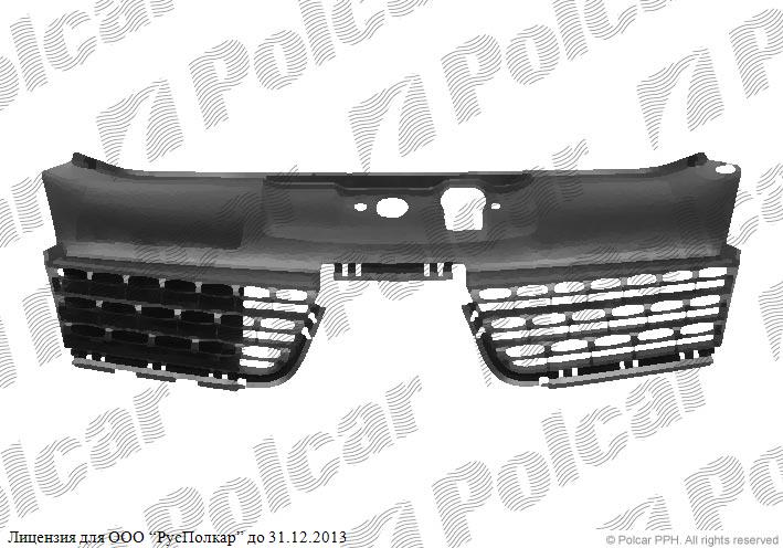 RENAULT CLIO II (B0/1/2) 07.01- :Решетка радиатора, RETOV- 8200083138