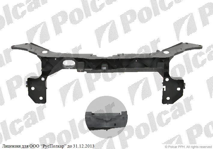 RENAULT CLIO III (R0/1) 09.05 - 05.09 :Панель передняя- 8200290143