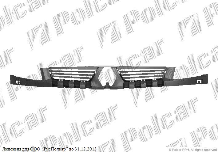 RENAULT KANGOO (KC/FC) 01.03 - 01.08 :Решетка радиатора (внутренняя, под покраску), -.06 RETOV- 7701-056-411