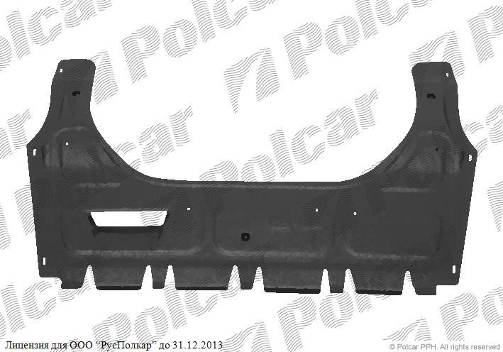 SEAT IBIZA/CORDOBA (6L) 02.02 - 05.06 :Защита под двигатель (бензин)- 6Q0825237R