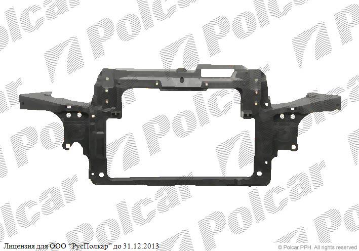 SKODA FABIA (6Y) 04.00 - 03.07 :Панель передняя (комплект, пластик, с клим.)- 6Y0805588K<br />6Y0805588M<br />6Y0805588P<br />6Y0805588Q
