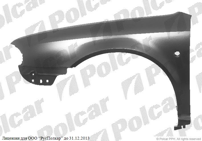 SKODA OCTAVIA (1U2/1U5) LIM 5D + комби 01.01 - 11.10 :Крыло переднее левое- 1U0821105B