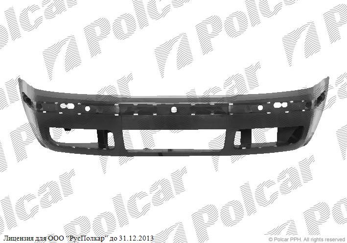 SKODA OCTAVIA (1U2/1U5) LIM 5D + комби 01.01 - 11.10 :Бампер передний (под покраску, негрунт.)- 1U0807221K