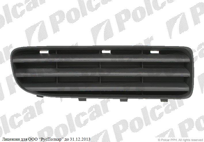 SKODA OCTAVIA (1U2/1U5) LIM 5D + комби 01.01 - 11.10 :Решетка в бампере правая (без Turbo)- 1U0807368B