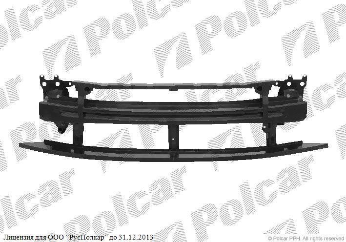 SKODA OCTAVIA II (1Z3/1Z5) LB 06.04-/ комби 04.05- :Усилитель бампера- 1Z0807109C