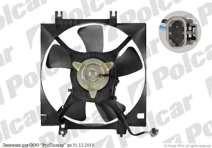 SUBARU LEGACY (BL/BP/BPS) 09.03 - 04.09 :Вентилятор радиатора-