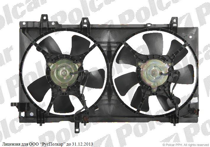 SUBARU FORESTER, 02-08 :Вентиляторы радиаторов-