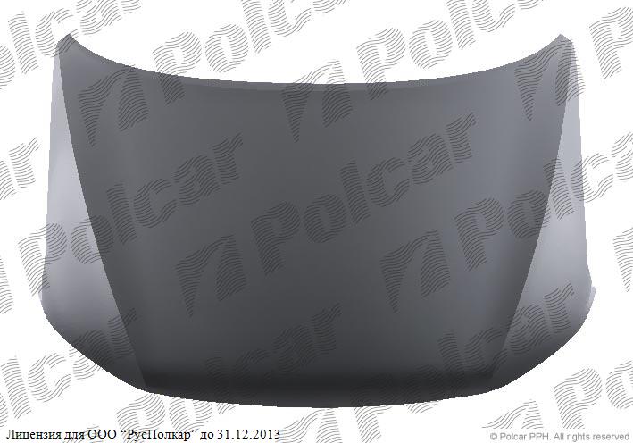 SUBARU FORESTER (SG) 10.02 - 07.05 :Kапот TYG- 57229SC0009P
