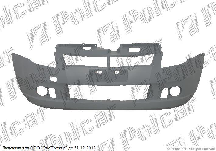 SUZUKI SWIFT (SG) 03.05 - 09.10 :Бампер передний (грунт., +/- отв.под птф)- 71711-62J00-799