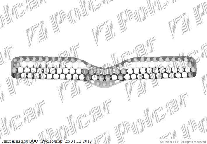 TOYOTA YARIS (CP10) 04.99 - 03.02 :Решетка радиатора (хром)- 53101-52030