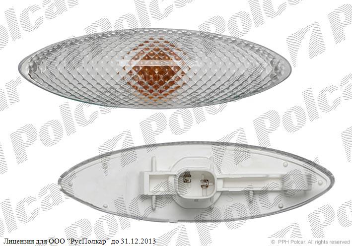 TOYOTA YARIS (CP10) 04.99 - 03.02 :Указатель поворота левый (боковой, белый)- 8174052010