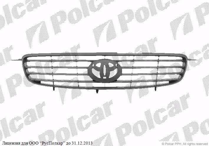 TOYOTA COROLLA (E11) SDN/HB/комби/LB 01.00 - 12.01 :Решетка радиатора (под покраску)- 53111-02090