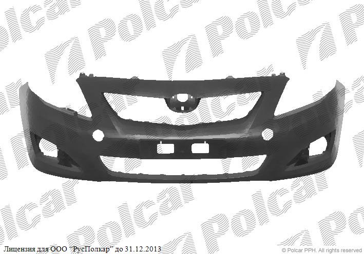 TOYOTA COROLLA (E14) 03.07- :Бампер передний (под покр., негрунтованный)- 5212906914