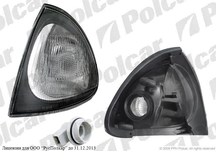 TOYOTA AVENSIS (T22) 09.97 - 12.99 :Указатель поворота передний правый (белый), -.00- 8151005020