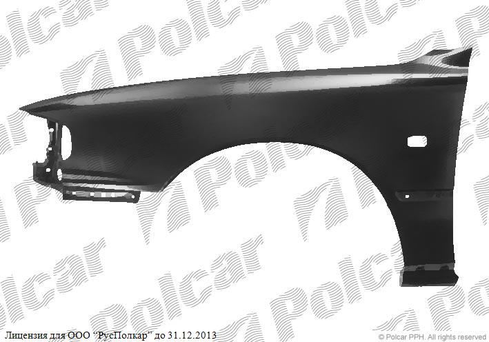 TOYOTA CAMRY (SXV10/VCV10) SDN/комби 92 -96 :Крыло переднее левое, TYG- 53802-06010